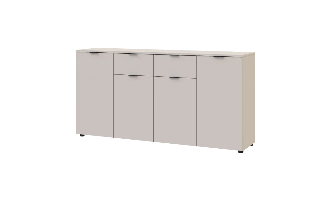 Komoda Doros Ron 7 Kašmír 4 dveře 2 zásuvky 160 × 38 × 81 (41516049)