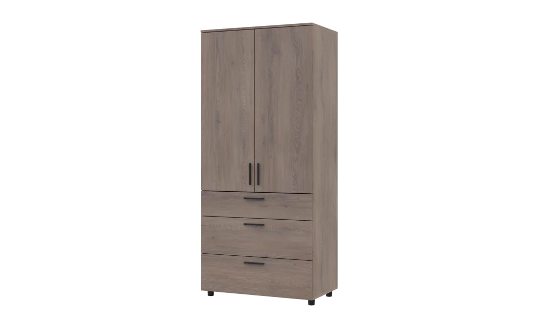 Skříň na oblečení Doros Thorn Cremona Cannolo 2 DTD/3Š police 90х51.6х200 (44900430)