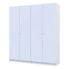 Set Doros Promo s policemi Bílá 2+2 dveře 180×48×204 (44900288)