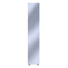 Skříň na oblečení Doros Gelar Bílý se zrcadlem 39 × 49,5 × 203,4 (44900242)