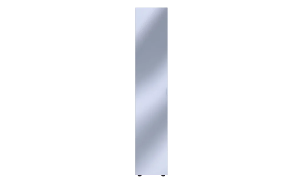 Skříň na oblečení Doros Gelar Bílý se zrcadlem 39 × 49,5 × 203,4 (44900242)