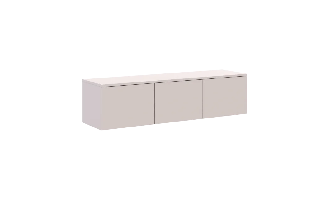 TV stolek Doros Levia Kašmír 3 dveře 130x35x33 (41516292)