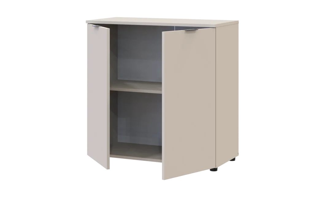 Komoda Doros Ron 3 2 dveře Kašmír 80 × 38 × 81 (41516045)