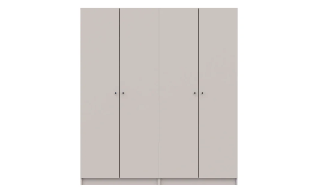Skříň na oblečení Doros Promo Kašmír 2+2 dveře 180×48×204 (80737672)