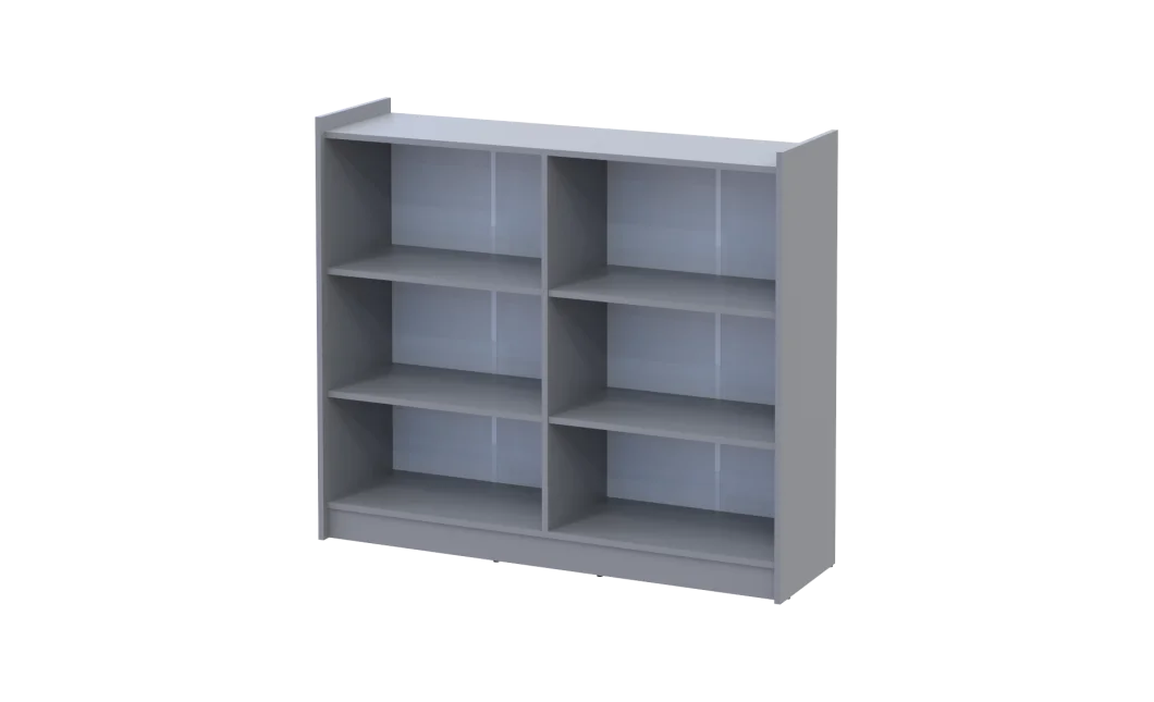 Botník se zrcadlem Doros Kassel Šedý 4 DTD 128×40×110 (42005510)