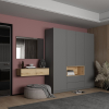 Toaletní stolek Doros Levia Dub Evok 2 zásuvky 100x32x22 (41516095)