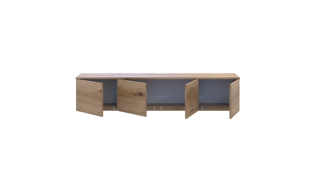 TV stolek Doros Levia Dub Evok 4 dveře 160x35x33 (41516094)