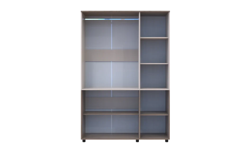 Skříň na oblečení Doros Thorn Cremona Cannolo/Kašmír 3 DTD tyč 135х51.6х200 (44900499)