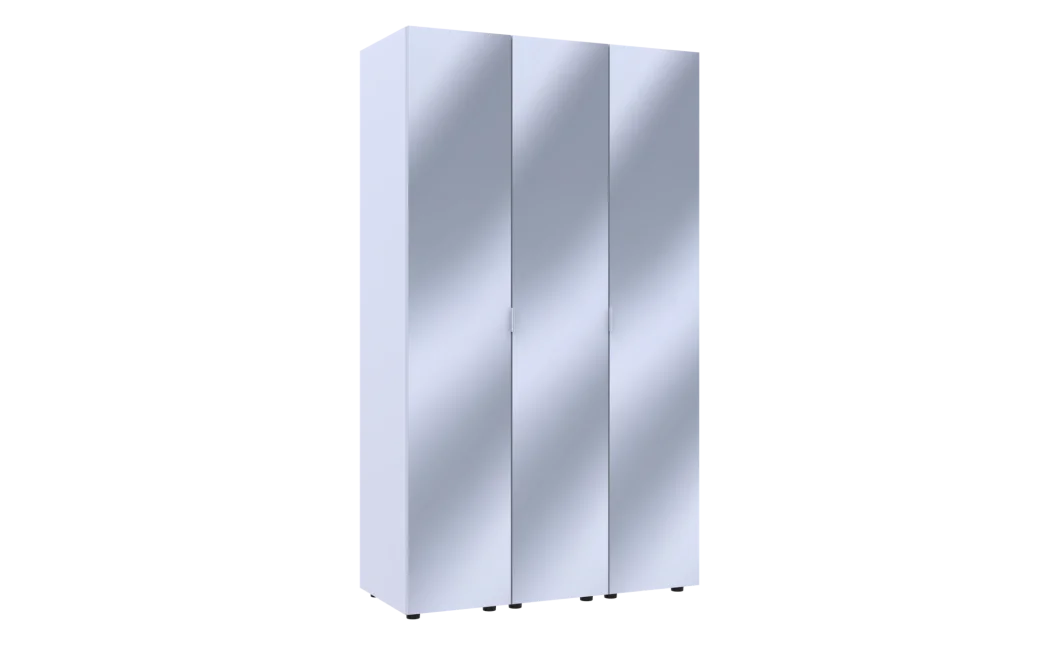 Set Doros Gelar Bílý 3 zrcadla 117 × 49,5 × 203,4 (42002166)