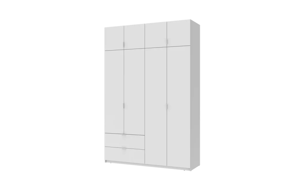 Šatní skříň na oblečení Doros Lukas Bílá 160×50×240 (80737067)