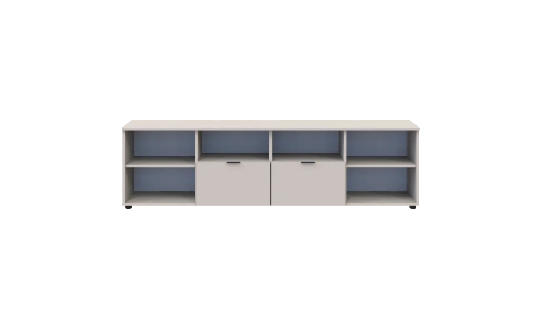 Komoda Doros Ron 4 Kašmír 2 dveře 2 zásuvky 180 × 38 × 50 (41516046)