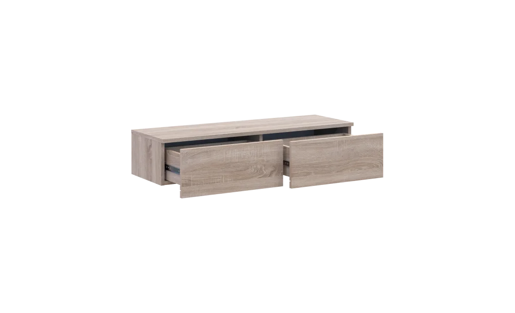 Toaletní stolek Doros Levia Dub Sonoma 2 zásuvky 100x32x22 (41516298)