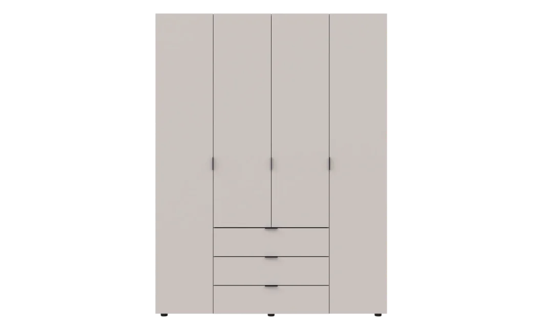 Šatní skříň Doros Gelar Kašmír 4 DTD 155x49,5x203,4 (80737634)