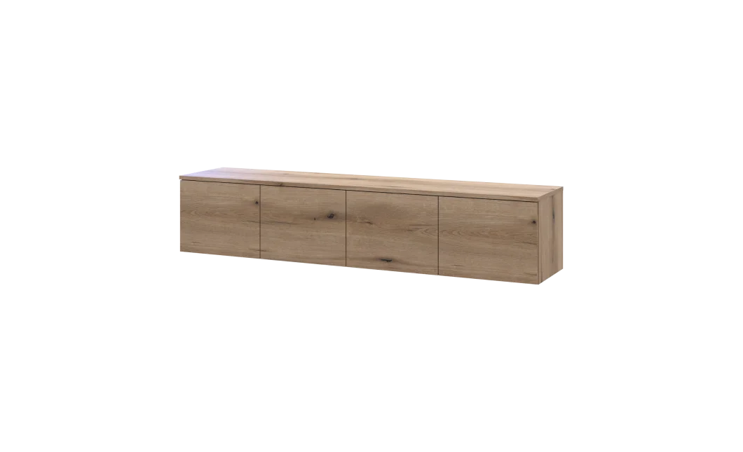 TV stolek Doros Levia Dub Evok 4 dveře 160x35x33 (41516094)
