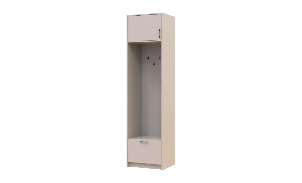 Regál s věšákem Doros Rondi s nástavcem Kašmír 60х52х236 (42005389)