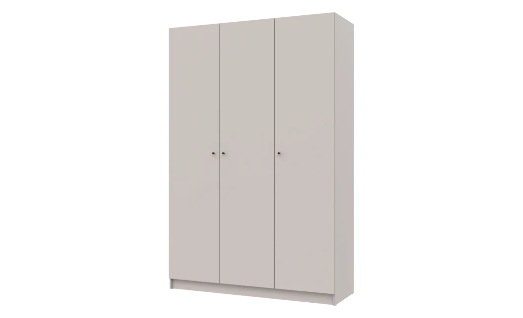 Skříň na oblečení Doros Promo Kašmír 3 dveře 135×48×204 (80737669)