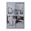 Šatní skříň Doros City Light Borovice Natti 2 zrcadla 120×60×225 (80736502)
