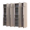 Kleiderschrank mit Regalen und Aufsatzschrank Doros Kasper Kaschmir 3+3 LTD 270 × 50 × 245 cm (42005576)