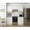 Kuchyně Lea Doros 1,8 m Bílá/Dub Sonoma DTD 180×60×250 (81000010)