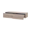 Toaletní stolek Doros Levia Dub Sonoma 2 zásuvky 100x32x22 (41516298)