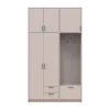 Šatní skříň Doros Rondi s věšákem a vysokým nástavcem Kašmír 2 dvere 142x52x260 (42005397)