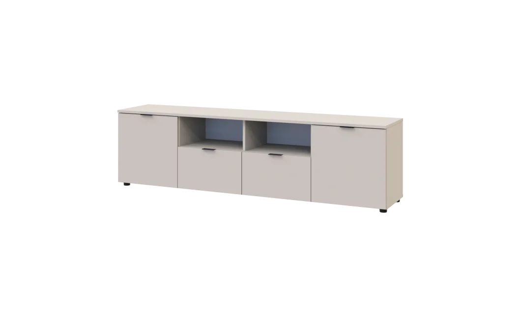 Komoda Doros Ron 4 Kašmír 2 dveře 2 zásuvky 180 × 38 × 50 (41516046)