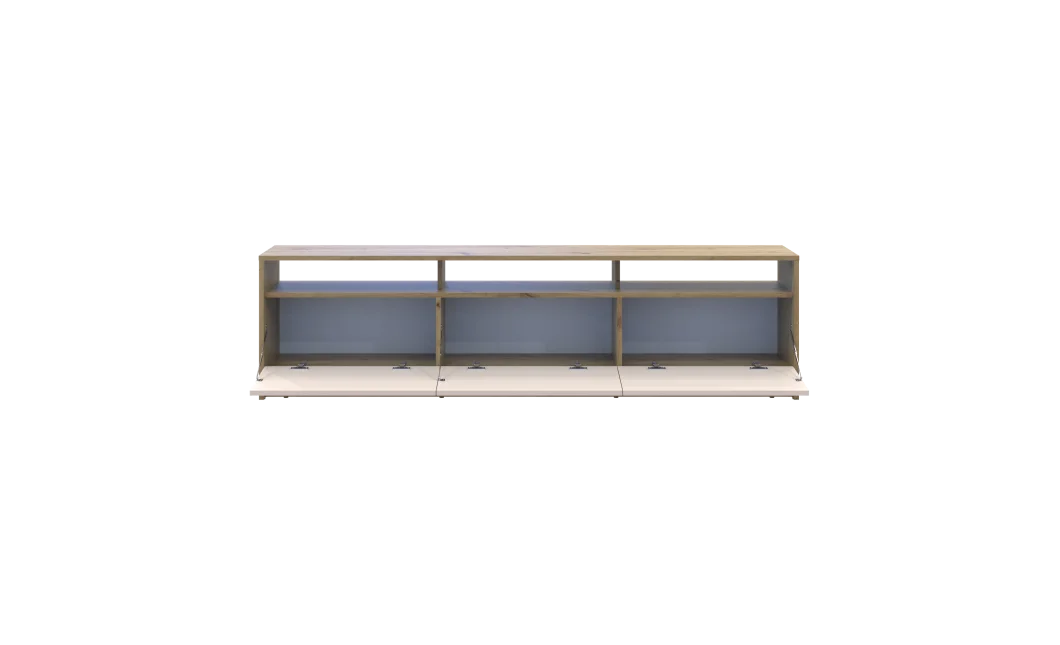 TV stolek Doros U3 Dub Artisan / Kašmír 180×33×43 (41516203)