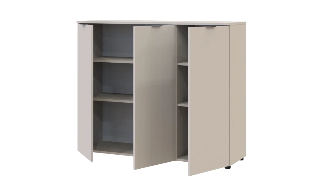 Komoda Doros Ron 6 3 dveře Kašmír 120 × 38 × 100 (41516048)