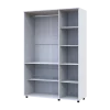Skříň na oblečení Doros Thorn Bílá 3 DTD tyč 135x51.6x200 (44900483)