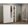 Šatní skříň Doros Gelar Bílá 4 DTD 155x49,5x203,4 (80397642)