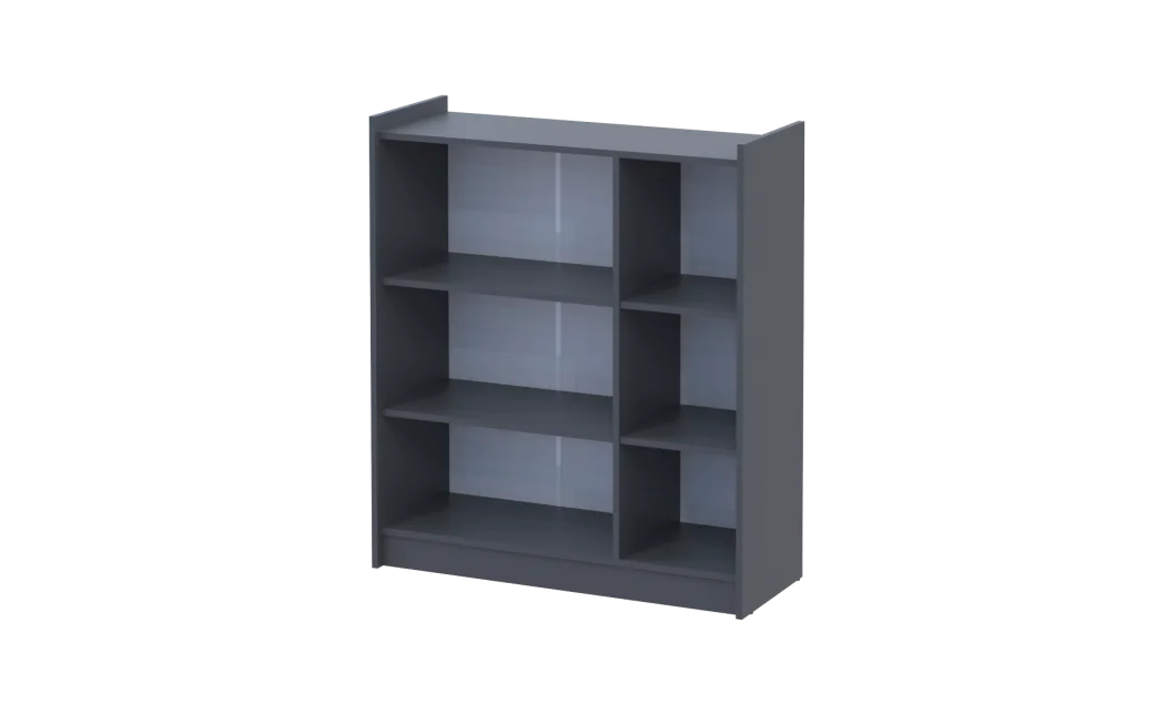 Botník se zrcadlem Doros Kassel Grafit 3 DTD 97×40×110 (42005497)