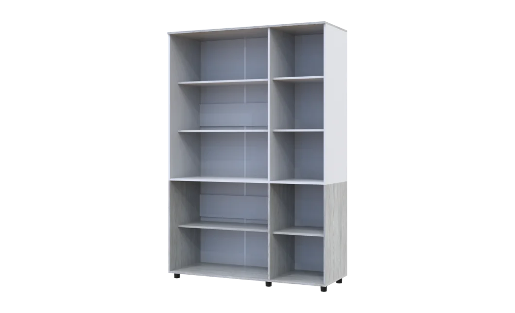 Skříň na oblečení Doros Thorn Borovice Natti/Bílá 3 DTD police 135x51.6x200 (44900508)