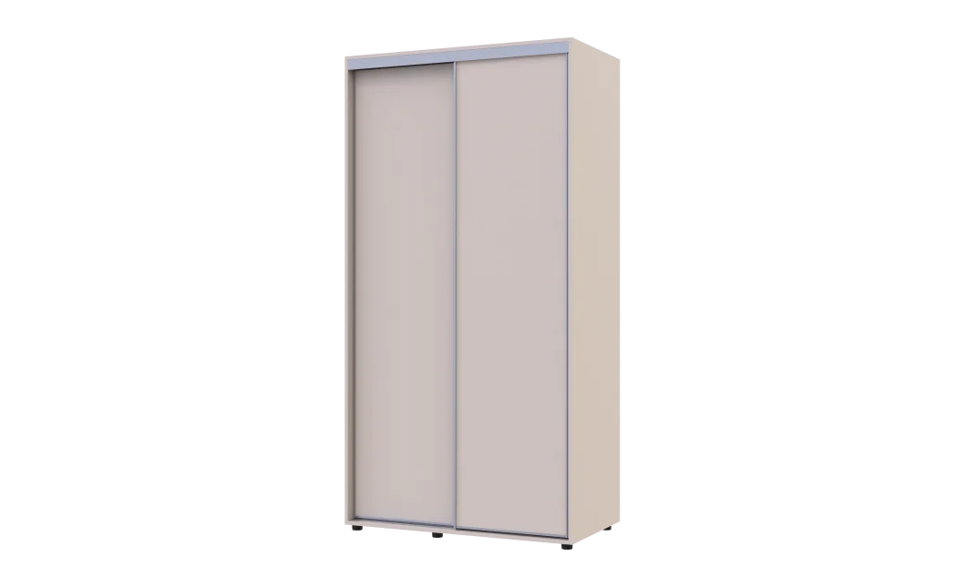 Šatní skříň s posuvnými dveřmi Doros Sigma Slim Kašmír 2 dveře 110x60x214.4 (42005454)
