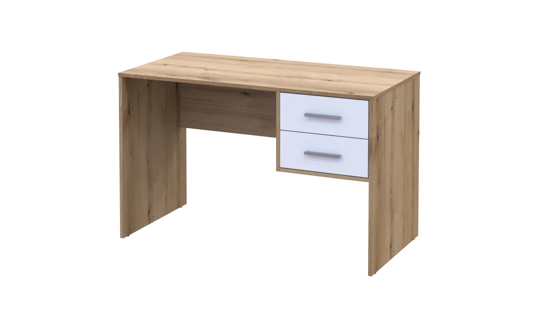 Kancelářský stůl Doros T2 Dub Evok/Bílý 120 × 60 × 75 (81339331)
