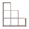Regál Doros Step 3×3 Dub Sonoma otevřený 102,6×28,8×106,1 (41516160)