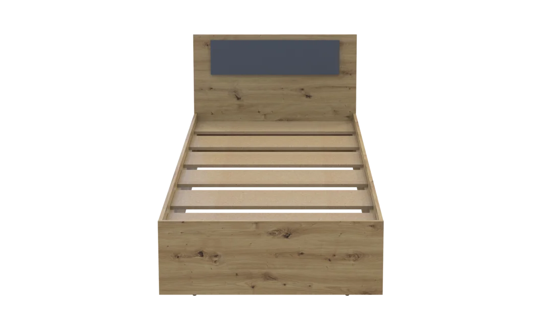 Postel Doros Rondi Jednolůžková Dub Artisan/Antracit 90x200 (44900530)
