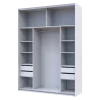Šuplíkový blok pro skříň s posuvnými dveřmi Doros G-Caiser Bílá 44,8x42x33,6 (80736208)
