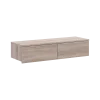 Toaletní stolek Doros Levia Dub Sonoma 2 zásuvky 100x32x22 (41516298)