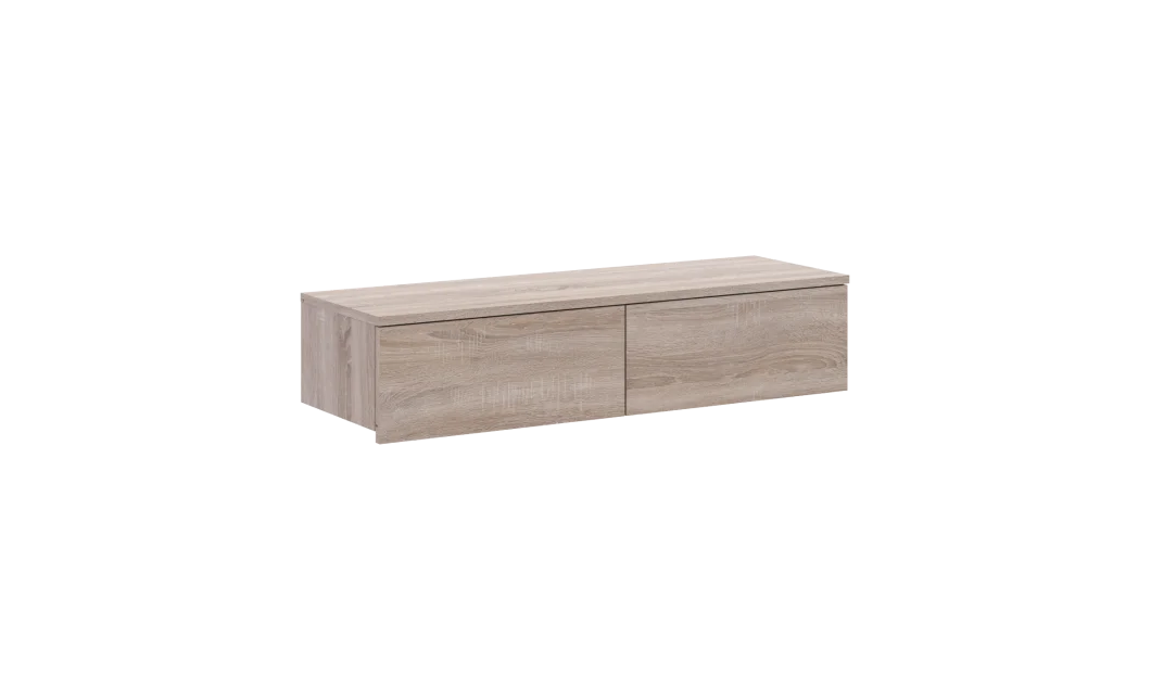 Toaletní stolek Doros Levia Dub Sonoma 2 zásuvky 100x32x22 (41516298)