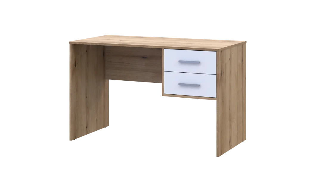 Kancelářský stůl Doros T2 Dub Evok/Bílý 120 × 60 × 75 (81339331)