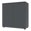 Komoda Doros Ron 3 2 dveře Grafit 80 × 38 × 81 (41516002)