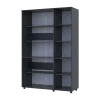 Skříň na oblečení Doros Thorn Antracit 3 DTD police 135x51.6x200 (44900492)