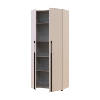 Kleiderschrank mit Regalen Doros Kasper Kaschmir 2 LTD 90 × 50 × 204 cm (42005528)