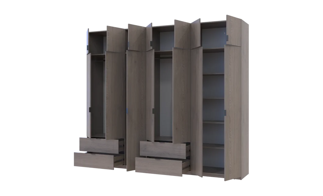 Set Doros Lukas Cannolo/Cannolo 3+4 dveře 280×50×240 (42005244)