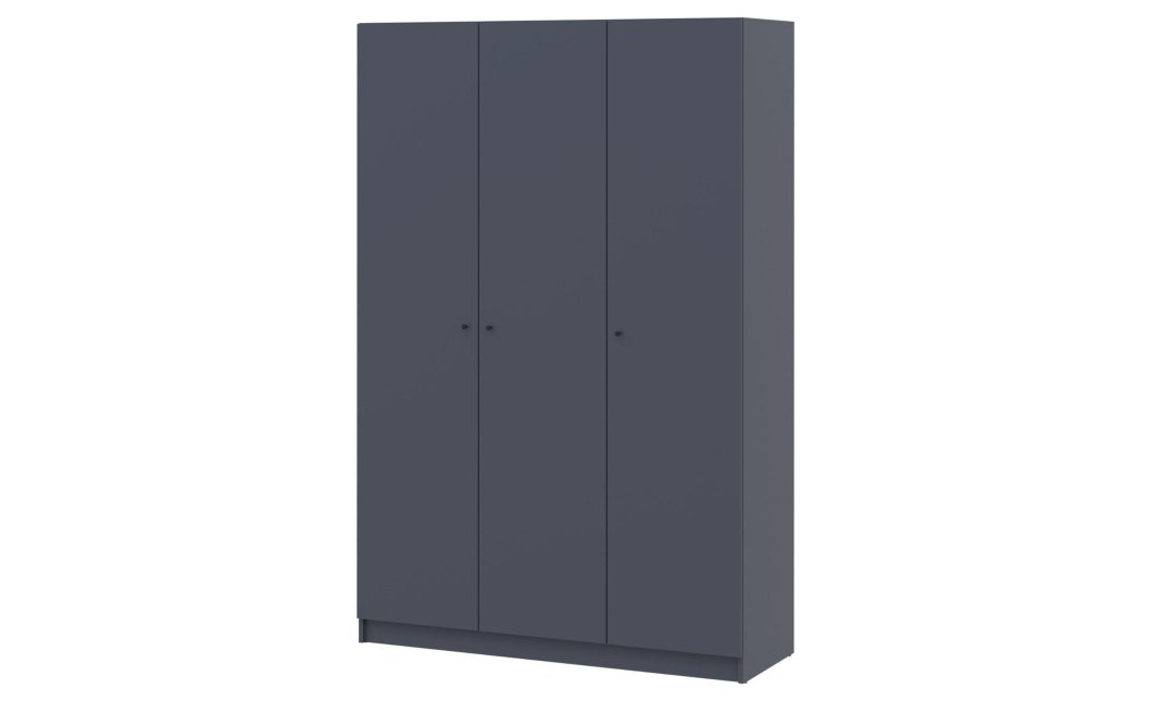 Šatní skříň Promo Antracit 3 dveře 135x48x204 (44900524)