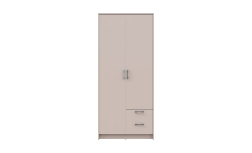 Šatní skříň Doros Rondi Kašmír 2 dvere 82x52x195 (80738467)