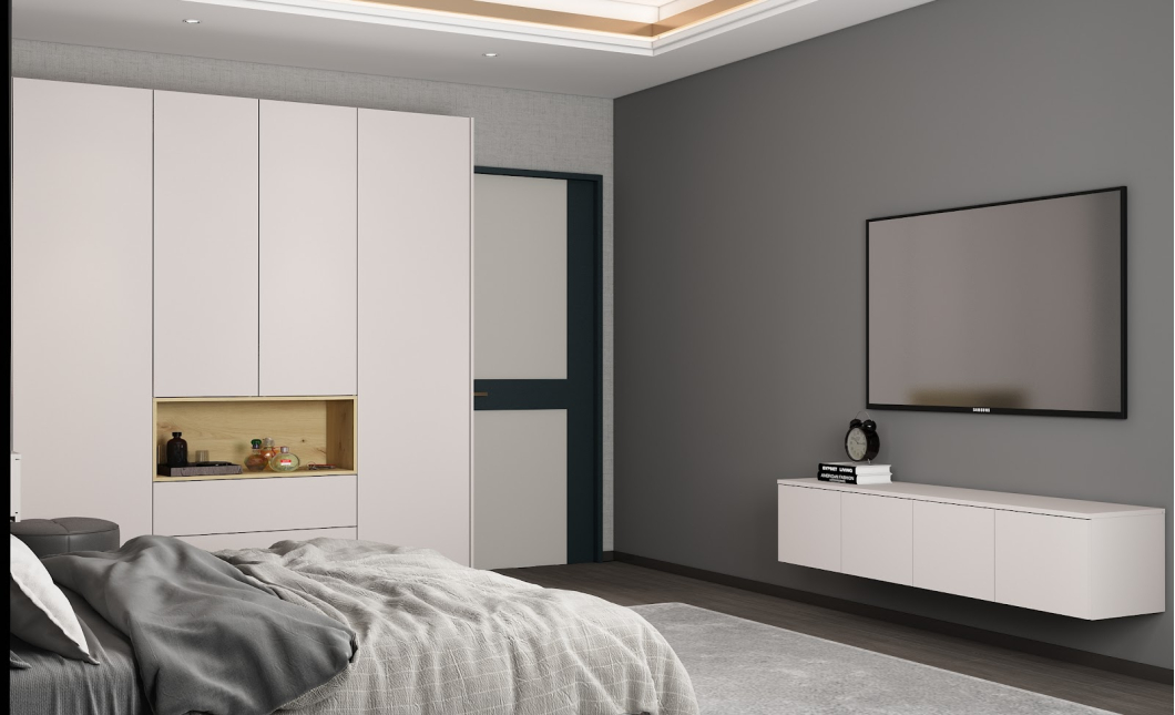 TV stolek Doros Levia Kašmír 4 dveře 160x35x33 (41516085)