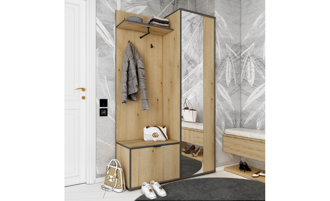 Předsíň Doros Dora Dub Artisan 113,5 × 40 × 192 (44900218)
