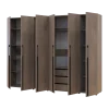 Kleiderschrank mit Regalen und Schubladen Doros Kasper Cremona Cannolo 3+3 LTD 270 × 50 × 204 cm (42005575)
