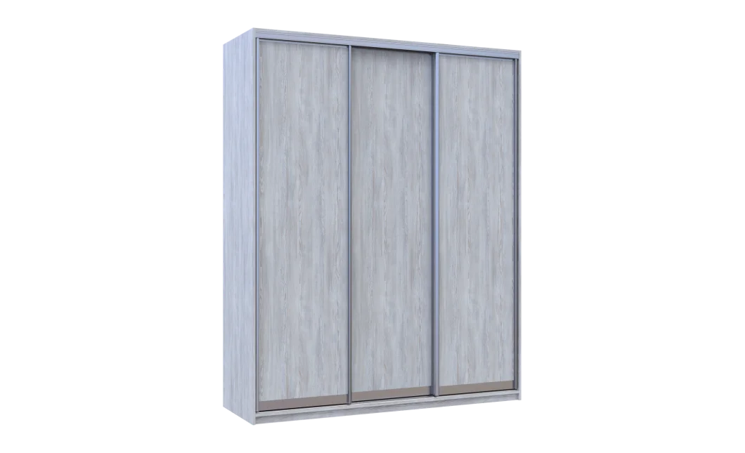 Šatní skříň Doros City Light Borovice Natti 3 DTD 180×60×225 (80736518)